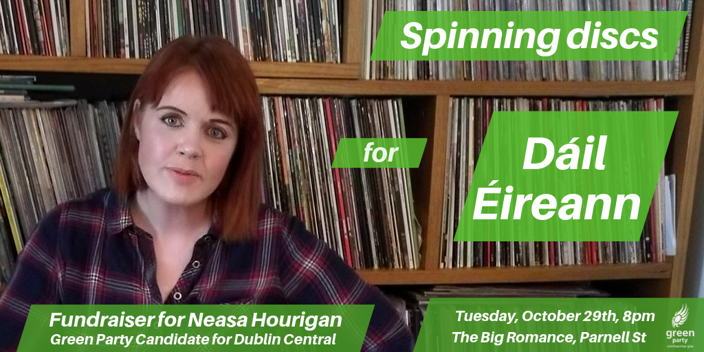 Spinning Discs for Dáil Éireann - Fundraiser