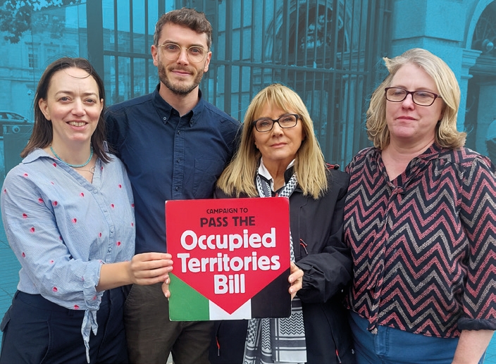 Janet supporting OT Bill