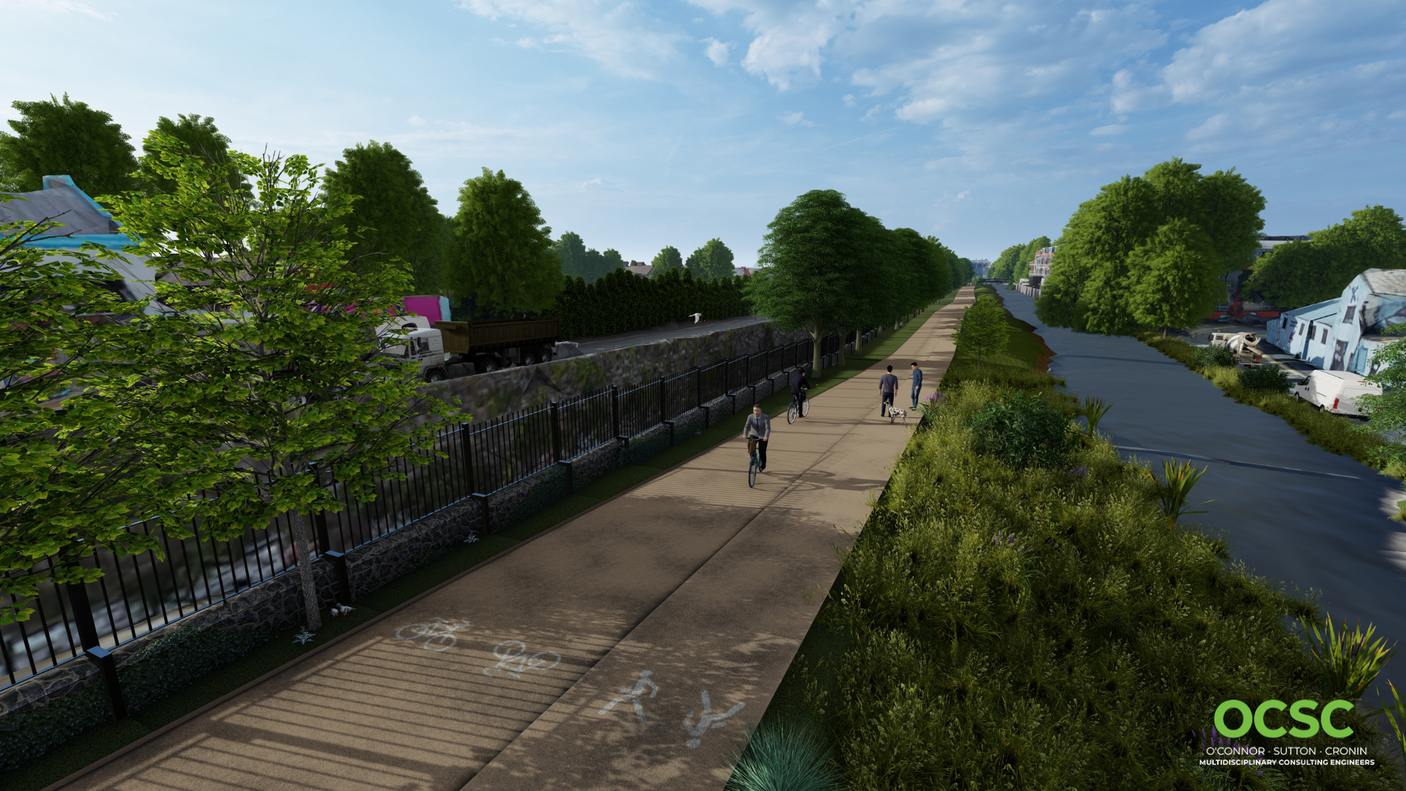 Works on the Royal Canal Greenway Phase 3 begin