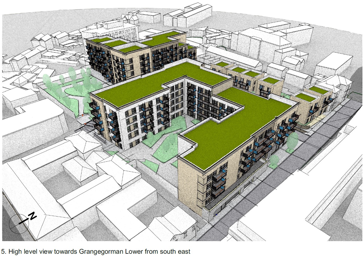 An overview of the Stanley Street proposed development 
